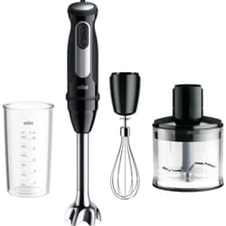 Braun MultiQuick 5 MQ55236M Hand Blender - 1000W Power, 25 Speed Settings - Black