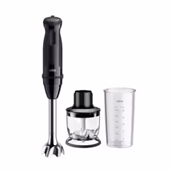 Braun MultiQuick 3 MQ30201M, Immersion blender, 0.6 L, 900 W, Black, Satin steel