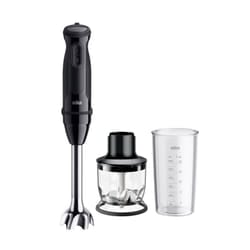 Braun MultiQuick 3 MQ30201M 0.6 L Immersion blender 900 W Black, Satin steel