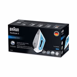 Braun TexStyle 3 Steam Iron SI 3053 Blue Ceramic soleplate 2400 W - Additional view 3