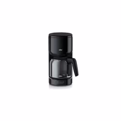 Braun KF 3120 BK, Drip coffee maker, Ground coffee, 1000 W, Black