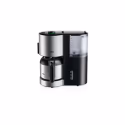 Braun IDCollection KF 5105 BL, Drip coffee maker, Ground coffee, 1000 W, Black, Stainless steel