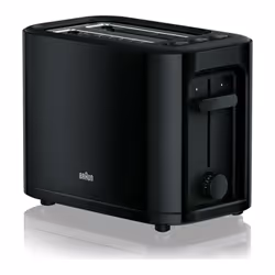 BRAUN Series 3 PurEase HT3000.BK 2-Slice Toaster - Black, Braun