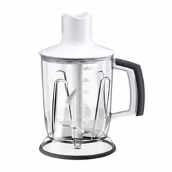 Braun 8021098770424, Blender chopping bowl, Black, Transparent, White, Serie5