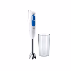 Braun MQ 3000 WH Smoothie+, Immersion blender, 0.6 L, 700 W, Blue, White
