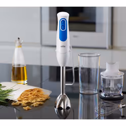 Braun MQ 3025 Spaghetti 600 L Immersion blender 700 W Blue, White - Additional view 5