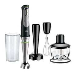 Braun MQ 9037X blender Immersion blender 1000 W Black, Stainless steel