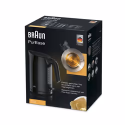 Braun PurEase WK 3100 BK electric kettle 1.7 L 2200 W Black