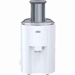 Braun Identity Collection Spin Juicer With Foam Separator Jug - White