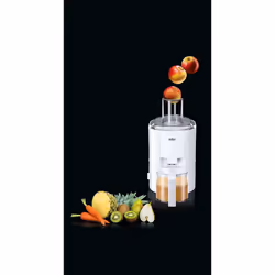 Braun Identity Collection Spin Juicer With Foam Separator Jug - White