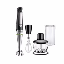 Braun MQ 7035X 0.6 L Immersion blender 1000 W Black, Satin steel - Additional view 2