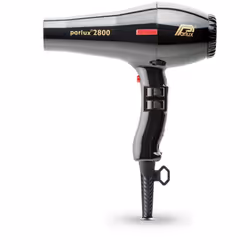 Parlux 2800, 2000 h, 67 m³/h, Black, Monochromatic, 3.3 m, 1760 W