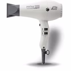 Parlux 385 Powerlight White, 79 m³/h, White, Monochromatic, Hanging loop, 3.3 m, 2150 W
