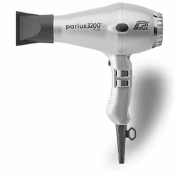 Parlux 3200 Plus Silver, 71 m³/h, Silver, Monochromatic, Hanging loop, 3.3 m, 1900 W