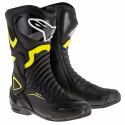 Alpinestars SMX 6 V2 Boots Black / Fluo Yellow - 42