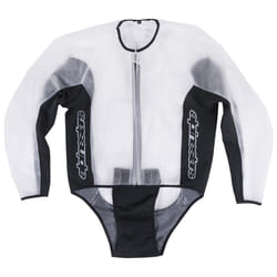 Alpinestars Racing Rain Jacket, white, Size XL for Men