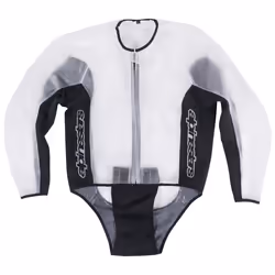Alpinestars Racing Rain Jacket, white, Size 2XL for Men