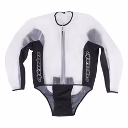 Alpinestars Racing Rain Over Jacket Clear / Black - 3XL
