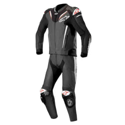 Alpinestars Atem V3 Two Piece Leather Suit White / Black - 58
