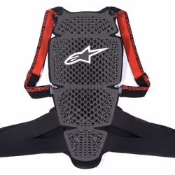 Alpinestars Nucleon KR-Cell Back Protector, black-grey, Size S for Men