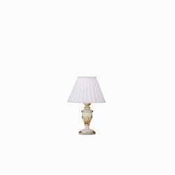 Ideal Lux Firenze TL1 Small table lamp E27 Gold, White