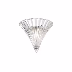 Ideal Lux SANTA AP1 SMALL, Surfaced, 1 bulb(s), E14, IP20, Transparent