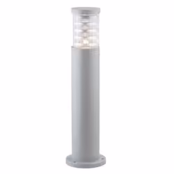 Ideal Lux Tronco PT1 Small, Outdoor floor lighting, Grey, Aluminium, Glass, IP44, Entrance, Transparent