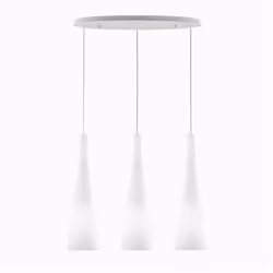Ideal Lux MILK SP3, 3 bulb(s), E27, IP20, White