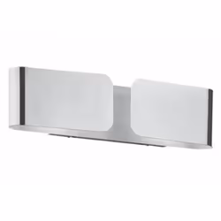 Ideal Lux CLIP AP2 SMALL, Surfaced, 2 bulb(s), E27, IP20, Chrome