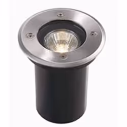 Ideal Lux Park PT1 Small, Outdoor ground lighting, Nickel, Aluminium, IP20, Garden, GU10