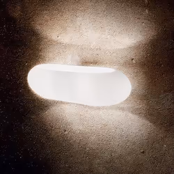 Ideal Lux MORIS AP2, Surfaced, 2 bulb(s), G9, IP20, White