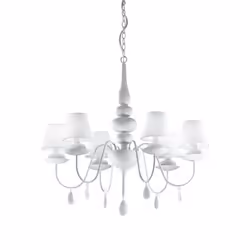 Ideal Lux BLANCHE SP6, 6 bulb(s), E14, IP20, White