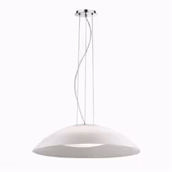 Ideal Lux LENA SP3 D64, 3 bulb(s), E27, IP20, Chrome, White