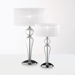 Ideal Lux DUCHESSA TL1 BIG table lamp E27 Transparent, White