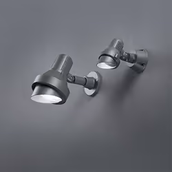 Ideal Lux Terra AP1 Small, Outdoor wall lighting, Anthracite, Aluminium, Glass, IP65, Entrance, Garden, GU10