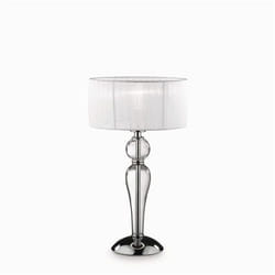 Ideal Lux DUCHESSA TL1 SMALL table lamp E27 Transparent, White