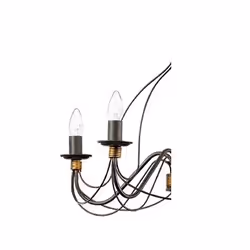Ideal Lux CORTE SP8, 8 bulb(s), E14, IP20, Brown