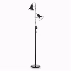 Ideal Lux POLLY PT2, Black, Living room, Metal, IP20, E27, 2 bulb(s)