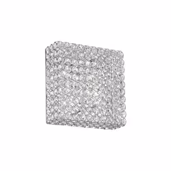 Ideal Lux ADMIRAL PL4, Surfaced, Square, 4 bulb(s), G9, IP20, Chrome