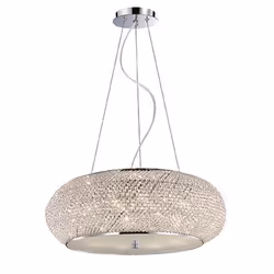 Ideal Lux PASHA' SP10, 10 bulb(s), E14, IP20, Chrome