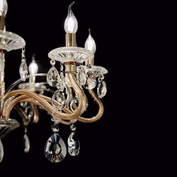 Ideal Lux Negresco SP8 suspension lighting Surfaced E14 320 W