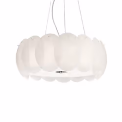 Ideal Lux OVALINO SP8, 8 bulb(s), E27, IP20, White