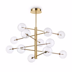 Ideal Lux Equinoxe, 12 bulb(s), G4, IP20, Gold