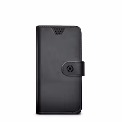 Celly WALLY UNICA, Wallet case, Any brand, 10.2 cm (4"), Black