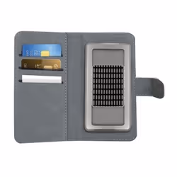 Celly WALLY UNICA mobile phone case 11.4 cm (4.5") Wallet case White
