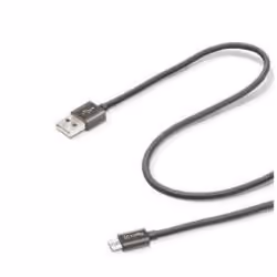 Celly 1.0M USB - Micro USB M/M, 1 m, USB A, Micro-USB B, Male/Male, Black