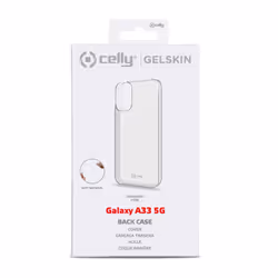 Celly Gelskin mobile phone case 16.3 cm (6.4") Cover Transparent