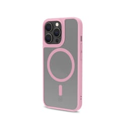 Celly Magmatt mobile phone case 15.5 cm (6.1") Cover Pink, Transparent