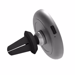 Celly MAGSTANDCHARGE mobile device charger Smartphone Silver USB Wireless charging Indoor