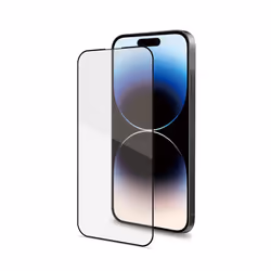 Celly FULLGLASS1054BK, Apple, iPhone 15 Pro, Scratch resistant, Black, Transparent, 1 pc(s)